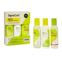 Deva Curl Wavy KIT Mini Transformação para Cabelos Ondulados 120ml